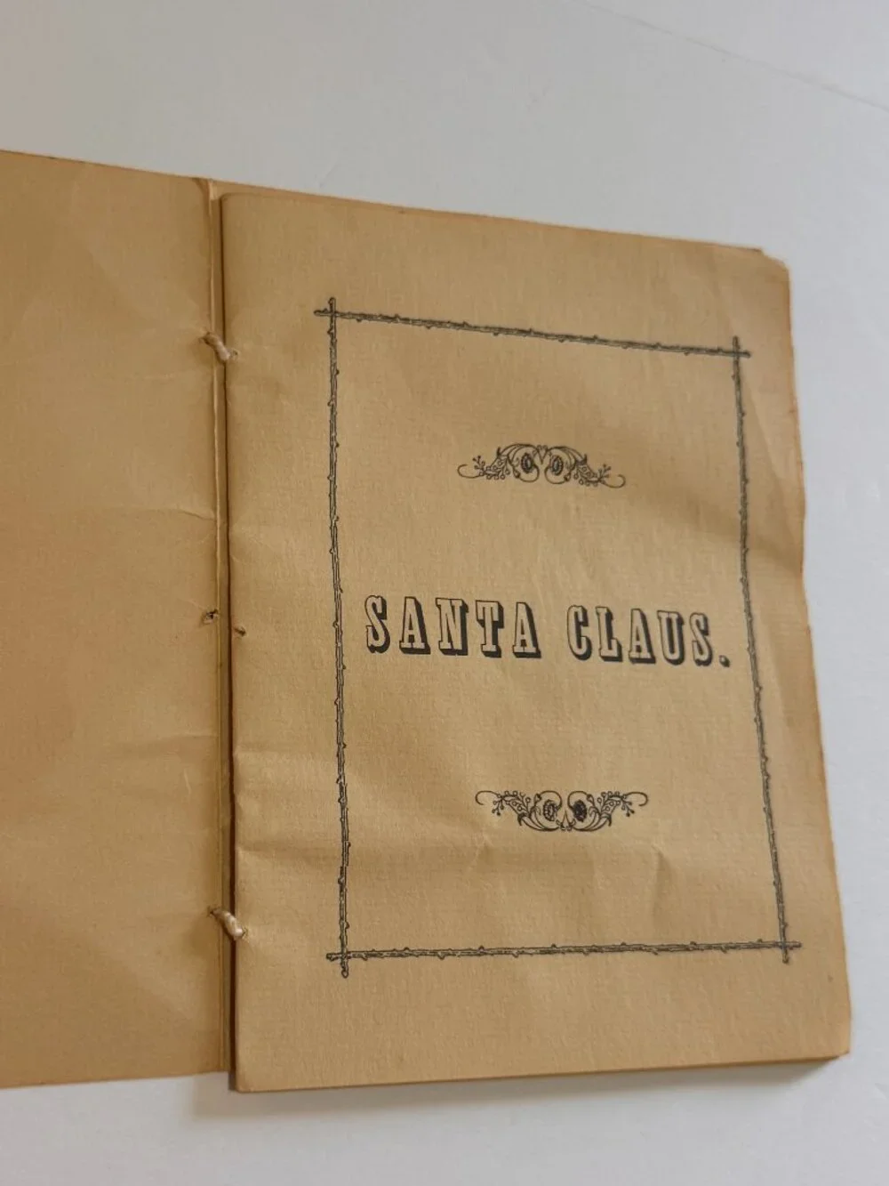 Clement C Moore A Visit From St Nicholas 1849 Facsimile Christmas Booklet